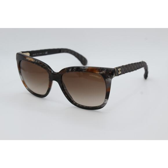 Chanel 5354 1554/S5 Sunglasses, Tortoise Frame, 56-17-140